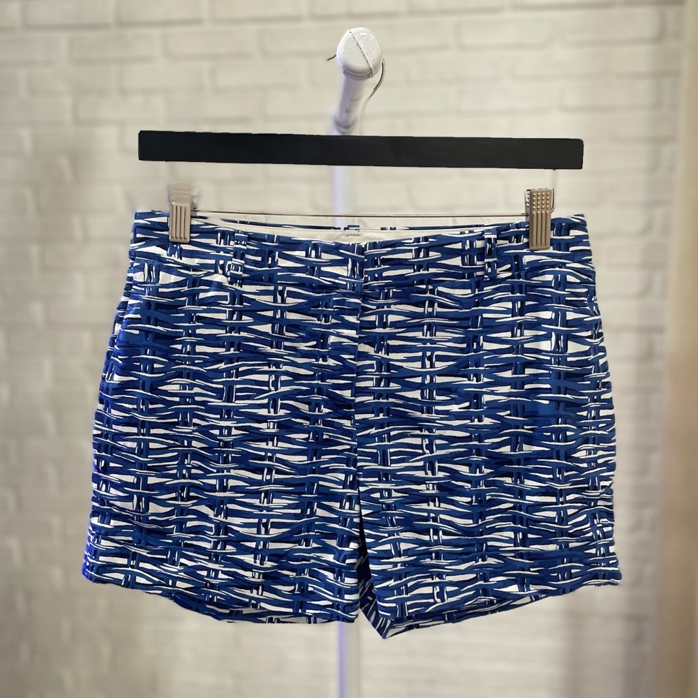 Kate Spade | Basketweave Pattern Shorts | Size 2